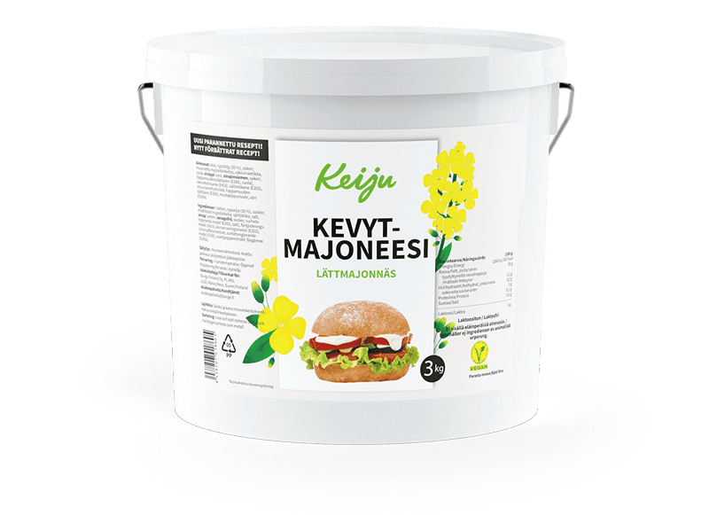 Keiju Kevytmajoneesi 3 kg