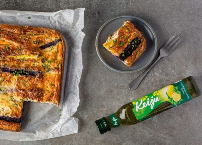 Syksyn porkkana-kylmäsavulohipiirakka