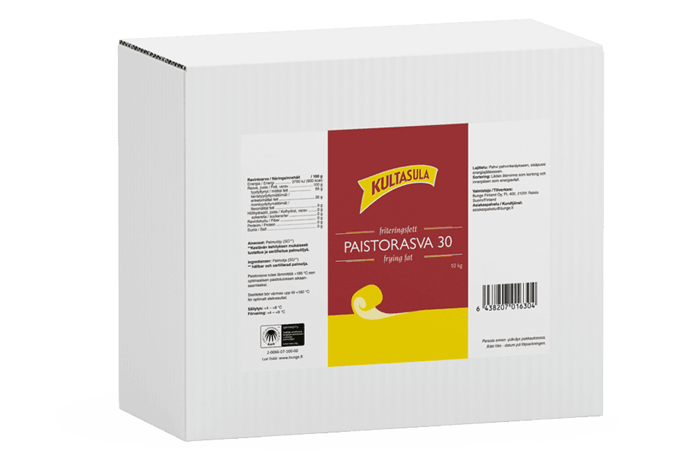 Kultasula 30 uppopaistorasva 10 kg